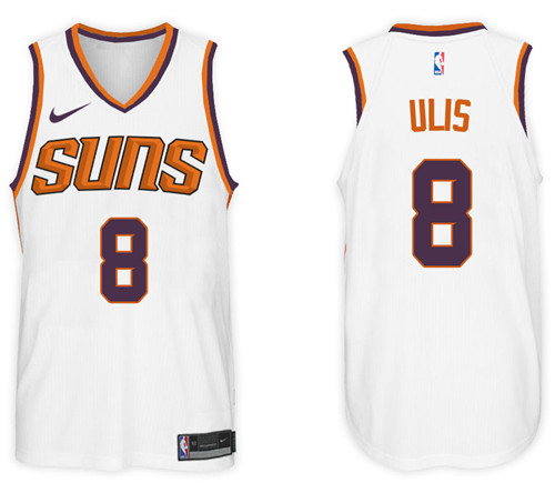 Nike NBA Phoenix Suns #8 Tyler Ulis Jersey 2017-18 New Season White Jersey Nike NBA Phoenix Suns #8 Tyler Ulis Jersey 2017-18 New Season White Jersey