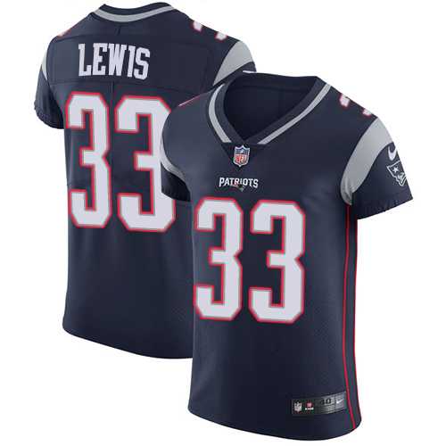 Nike New England Patriots #33 Dion Lewis Navy Blue Team Color Men's Stitched NFL Vapor Untouchable Elite Jersey