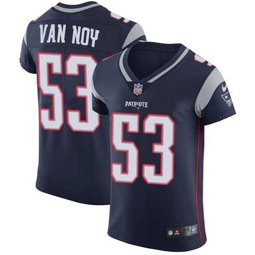 Nike New England Patriots #53 Kyle Van Noy Navy Blue Team Color Men's Stitched NFL Vapor Untouchable Elite Jersey