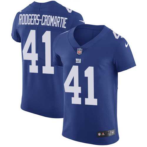 Nike New York Giants #41 Dominique Rodgers-Cromartie Royal Blue Team Color Men's Stitched NFL Vapor Untouchable Elite Jersey