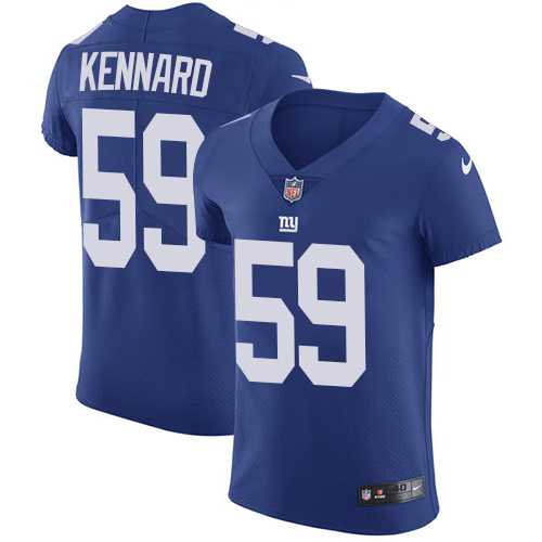 Nike New York Giants #59 Devon Kennard Royal Blue Team Color Men's Stitched NFL Vapor Untouchable Elite Jersey