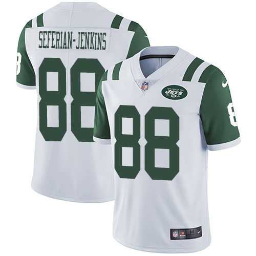 Nike New York Jets #88 Austin Seferian-Jenkins White Men's Stitched NFL Vapor Untouchable Limited Jersey
