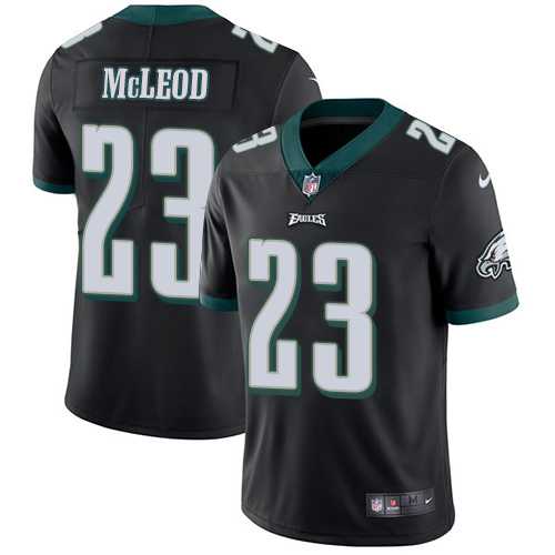 Nike Philadelphia Eagles #23 Rodney McLeod Black Alternate Men's Stitched NFL Vapor Untouchable Limited Jersey