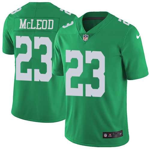 Nike Philadelphia Eagles #23 Rodney McLeod Green Men's Stitched NFL Limited Rush Jersey