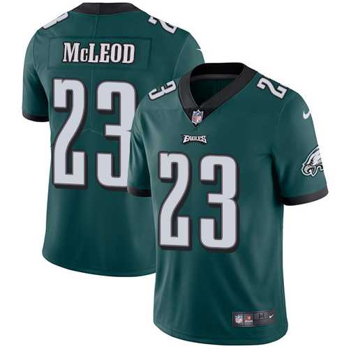 Nike Philadelphia Eagles #23 Rodney McLeod Midnight Green Team Color Men's Stitched NFL Vapor Untouchable Limited Jersey