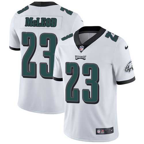 Nike Philadelphia Eagles #23 Rodney McLeod White Men's Stitched NFL Vapor Untouchable Limited Jersey