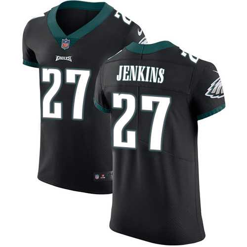 Nike Philadelphia Eagles #27 Malcolm Jenkins Black Alternate Men's Stitched NFL Vapor Untouchable Elite Jersey