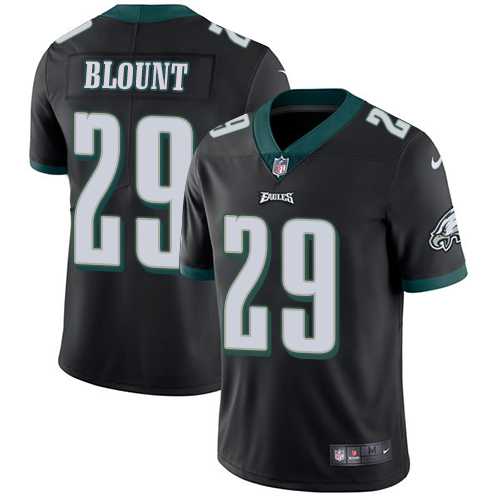 Nike Philadelphia Eagles #29 LeGarrette Blount Black Alternate Men's Stitched NFL Vapor Untouchable Limited Jersey