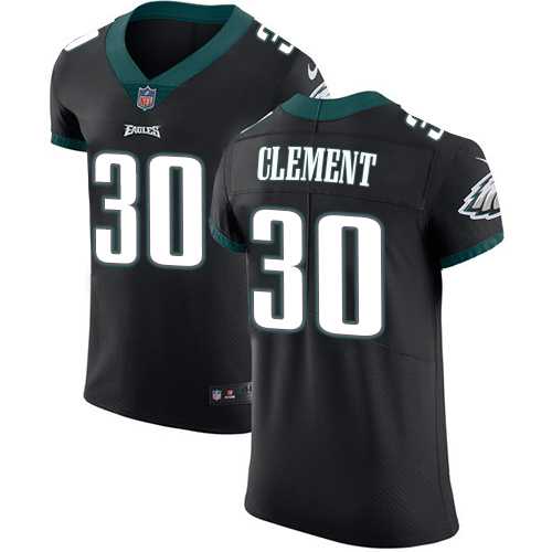 Nike Philadelphia Eagles #30 Corey Clement Black Alternate Men's Stitched NFL Vapor Untouchable Elite Jersey