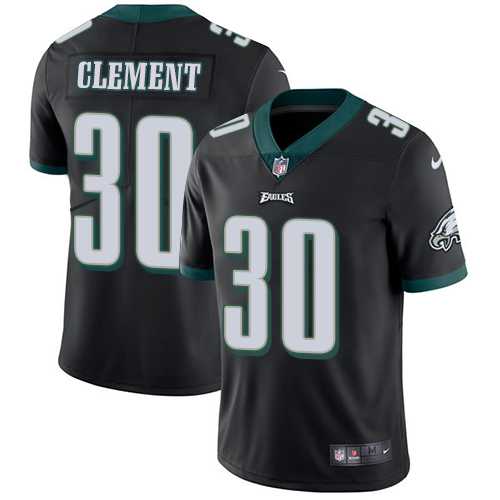 Nike Philadelphia Eagles #30 Corey Clement Black Alternate Men's Stitched NFL Vapor Untouchable Limited Jersey