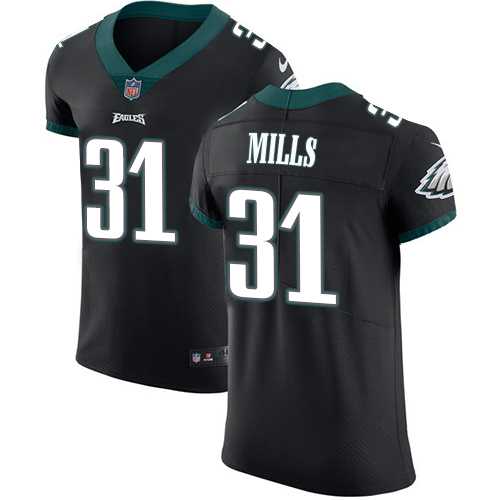 Nike Philadelphia Eagles #31 Jalen Mills Black Alternate Men's Stitched NFL Vapor Untouchable Elite Jersey