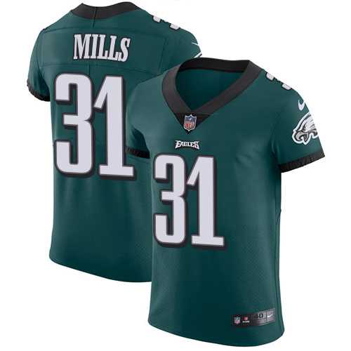 Nike Philadelphia Eagles #31 Jalen Mills Midnight Green Team Color Men's Stitched NFL Vapor Untouchable Elite Jersey