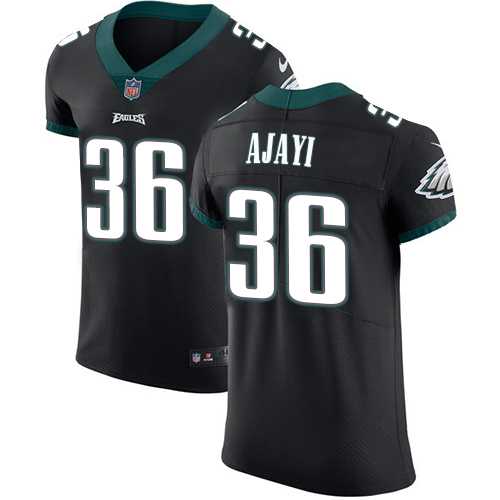Nike Philadelphia Eagles #36 Jay Ajayi Black Alternate Men's Stitched NFL Vapor Untouchable Elite Jersey