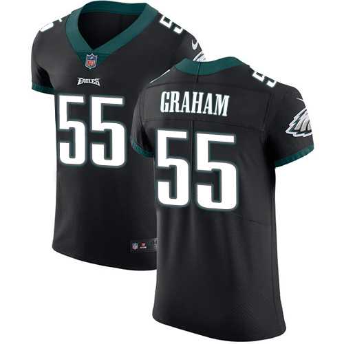 Nike Philadelphia Eagles #55 Brandon Graham Black Alternate Men's Stitched NFL Vapor Untouchable Elite Jersey