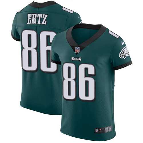 Nike Philadelphia Eagles #86 Zach Ertz Midnight Green Team Color Men's Stitched NFL Vapor Untouchable Elite Jersey
