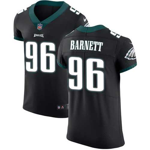 Nike Philadelphia Eagles #96 Derek Barnett Black Alternate Men's Stitched NFL Vapor Untouchable Elite Jersey