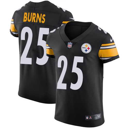 Nike Pittsburgh Steelers #25 Artie Burns Black Team Color Men's Stitched NFL Vapor Untouchable Elite Jersey