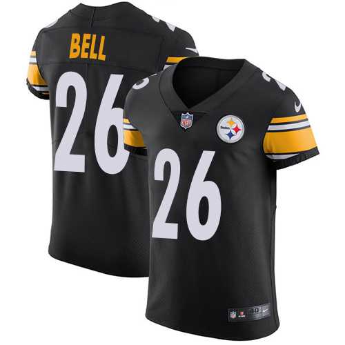 Nike Pittsburgh Steelers #26 Le'Veon Bell Black Team Color Men's Stitched NFL Vapor Untouchable Elite Jersey