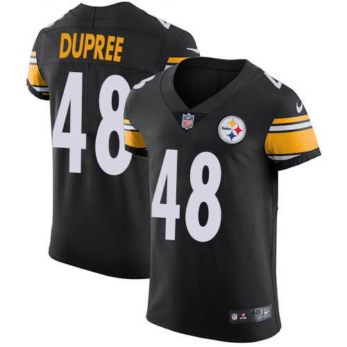 Nike Pittsburgh Steelers #48 Bud Dupree Black Team Color Men's Stitched NFL Vapor Untouchable Elite Jersey