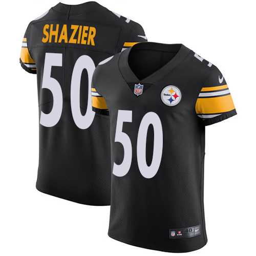 Nike Pittsburgh Steelers #50 Ryan Shazier Black Team Color Men's Stitched NFL Vapor Untouchable Elite Jersey