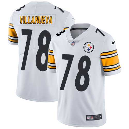 Nike Pittsburgh Steelers #78 Alejandro Villanueva White Men's Stitched NFL Vapor Untouchable Limited Jersey