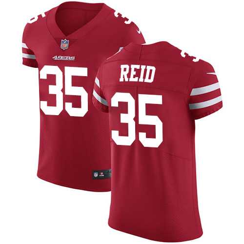 Nike San Francisco 49ers #35 Eric Reid Red Team Color Men's Stitched NFL Vapor Untouchable Elite Jersey