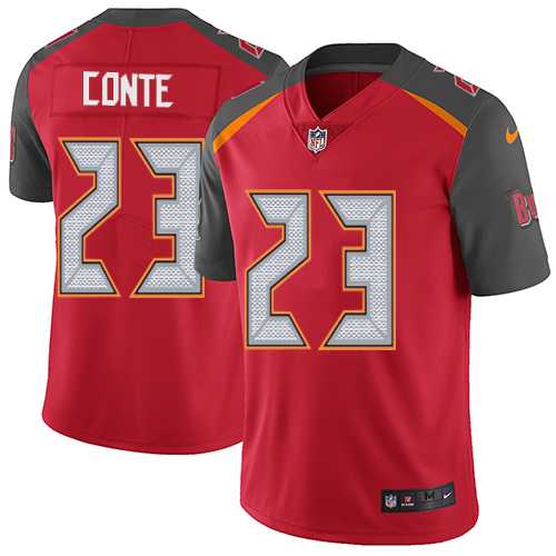 Nike Tampa Bay Buccaneers #23 Chris Conte Red Team Color Men's Stitched NFL Vapor Untouchable Limited Jersey