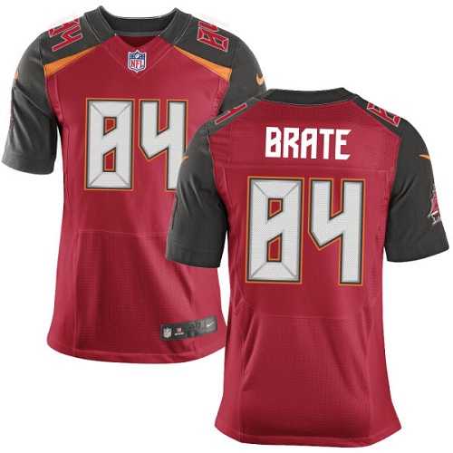 Nike Tampa Bay Buccaneers #84 Cameron Brate Red Team Color Men's Stitched NFL New Elite Jersey