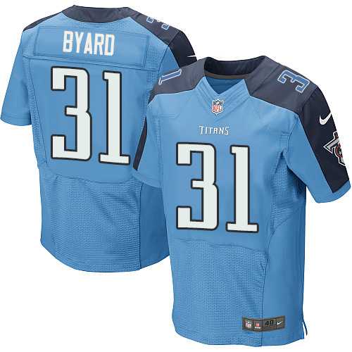 Nike Tennessee Titans #31 Kevin Byard Light Blue Team Color Men's Stitched NFL Elite Jersey