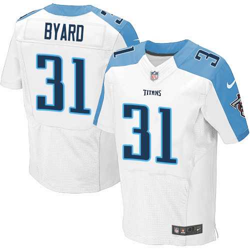 Nike Tennessee Titans #31 Kevin Byard White Men's Stitched NFL Elite Jersey