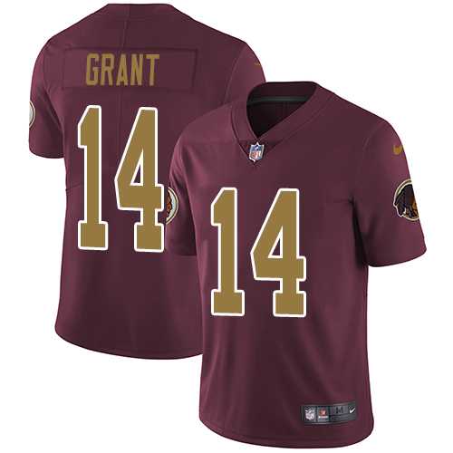 Nike Washington Redskins #14 Ryan Grant Burgundy Red Alternate Men's Stitched NFL Vapor Untouchable Limited Jersey
