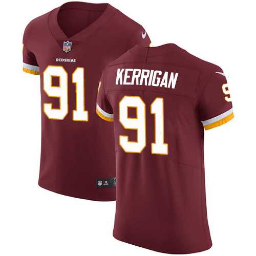 Nike Washington Redskins #91 Ryan Kerrigan Burgundy Red Team Color Men's Stitched NFL Vapor Untouchable Elite Jersey