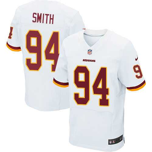 Nike Washington Redskins #94 Preston Smith White Men's Stitched NFL Elite Jersey