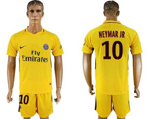 Paris Saint-Germain #10 Neymar Jr Away Soccer Club Jersey