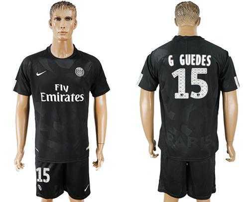 Paris Saint-Germain #15 G Guedes Sec Away Soccer Club Jersey