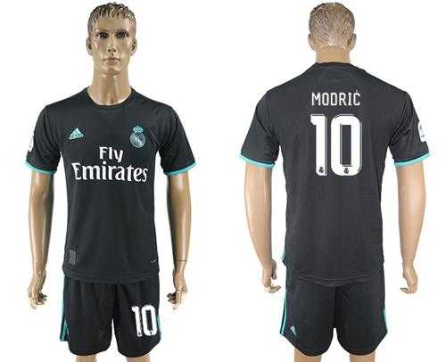 Real Madrid #10 Modric Away Soccer Club Jersey