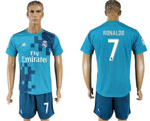 Real Madrid #7 Ronaldo Sec Away Soccer Club Jersey