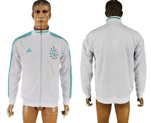 Real Madrid Soccer Jackets White