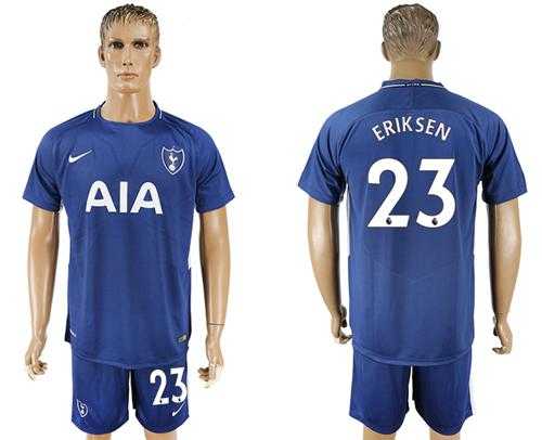 Tottenham Hotspur #23 Eriksen Away Soccer Club Jersey