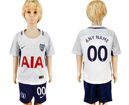 Tottenham Hotspur Personalized Home Kid Soccer Club Jersey