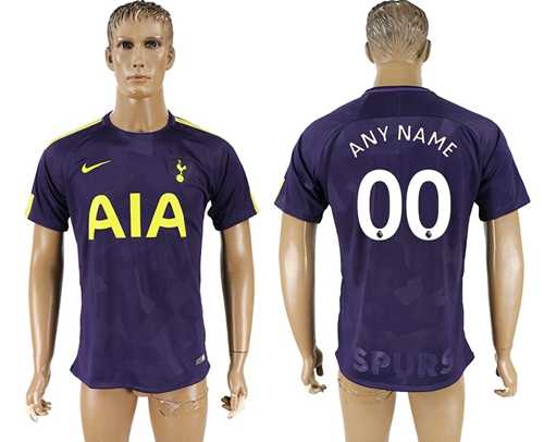 Tottenham Hotspur Personalized Sec Away Soccer Club Jersey