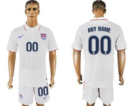 USA Personalized Home Soccer Country Jersey