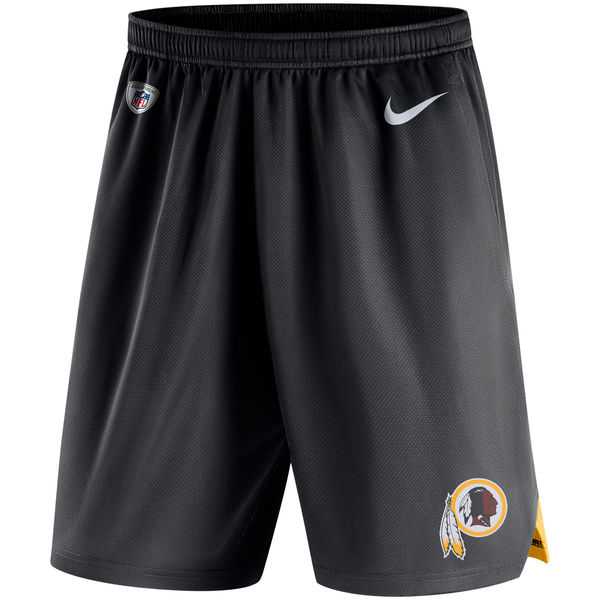 Washington Redskins Nike Knit Performance Shorts - Black