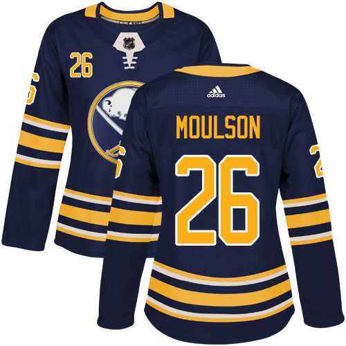Women's Adidas Buffalo Sabres #26 Matt Moulson Navy Blue Home Authentic Stitched NHL Jersey Women's Adidas Buffalo Sabres #26 Matt Moulson Navy Blue Home Authentic Stitched NHL Jersey