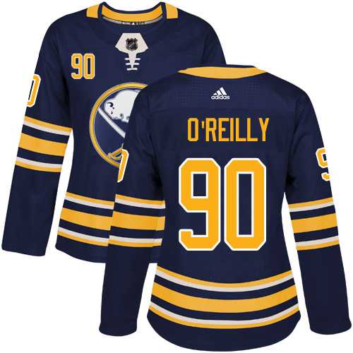 Women's Adidas Buffalo Sabres #90 Ryan O'Reilly Navy Blue Home Authentic Stitched NHL Jersey Women's Adidas Buffalo Sabres #90 Ryan O'Reilly Navy Blue Home Authentic Stitched NHL Jersey