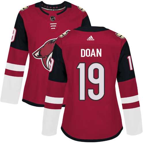 Women's Adidas Phoenix Coyotes #19 Shane Doan Maroon Home Authentic Stitched NHL Jersey Women's Adidas Phoenix Coyotes #19 Shane Doan Maroon Home Authentic Stitched NHL Jersey