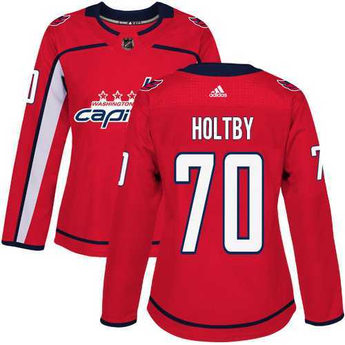 Women's Adidas Washington Capitals #70 Braden Holtby Red Home Authentic Stitched NHL Jersey Women's Adidas Washington Capitals #70 Braden Holtby Red Home Authentic Stitched NHL Jersey