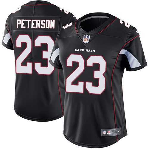 Women's Nike Arizona Cardinals #23 Adrian Peterson Black Alternate Stitched NFL Vapor Untouchable Limited Jersey