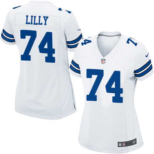 Women's Nike Dallas Cowboys #74 Bob Lilly Game White NFL