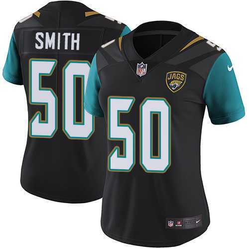 Women's Nike Jacksonville Jaguars #50 Telvin Smith Black Alternate Stitched NFL Vapor Untouchable Limited Jersey